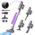 Vistefly V15s Max Aspirateur Balai sans Fil 580W, 58Kpa Aspirateur sans Fil Puissant , Écran Tactile LED Autonomie 70min - Sans Sac