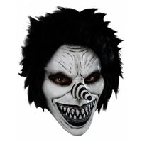 Masque de clown d'horreur Jack qui sourit pour enfants - Horror-Shop.com - Accessoire de costume pour Halloween