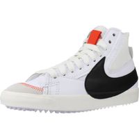 Basket Nike 126371 Blanc Homme - Chaussures en Peau avec Semelle en Gomme - Adulte