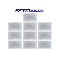 Lot 10 Boitiers de protection pour cartouche Game Boy Advance