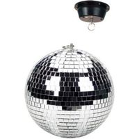 Moteur Pour Boule à Facettes Sur Secteur - Vitesse 1 Tr/min, Charge Max 2 Kg, Couleur Blanc, Câble Secteur Inclus - 7