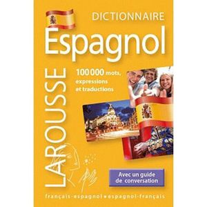 LIVRE ESPAGNOL Dictionnaire Mini Larousse français-espagnol et es