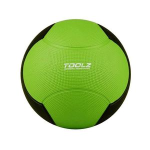 MEDECINE BALL Medecine ball TOOLZ - 2 kg - Noir/vert - Fitness - Adulte - Homme