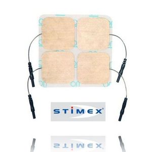 ACCESSOIRE ÉLECTROSTIM Electrodes ceinture abdo muscu stimex 5x5 cm