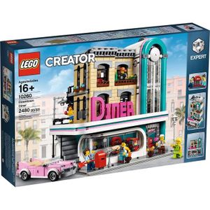 ASSEMBLAGE CONSTRUCTION Jeu de construction LEGO Creator Expert - 10260 - Dîner en centre-ville - 52388 pièces