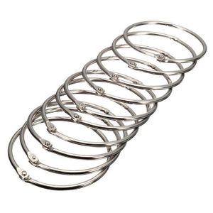 Booly 1170 Pi/èces Anneaux Jump Rings et 40 Pi/èces Fermoirs /à Homard Anneaux de Saut Ouverts Fermoirs Bracelets pour Bricolage Fabrication de Bijou 4 mm 5 mm 6 mm 7 mm 8 mm 9 mm