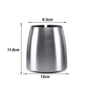 ton argent plateau /à fr/êne porte-cendres pour fumeurs Produits de haute qualit/é Cendrier de table moderne
