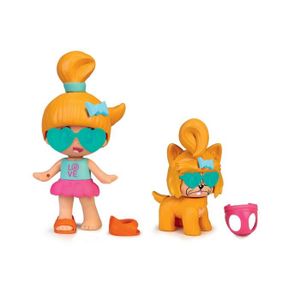 FIGURINE - PERSONNAGE Figurine Pinypon My Puppy and Me - Blister 2 figurines - GPTOYS - Mix & Match - Multicolore