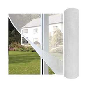 Moustiquaire de fenêtre en PVC L80 x H100 cm - Recoupable en largeur et  hauteur - Cdiscount Maison