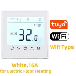 PLANCHER CHAUFFANT Électrique 16a blanc - Thermostat pour maison inte