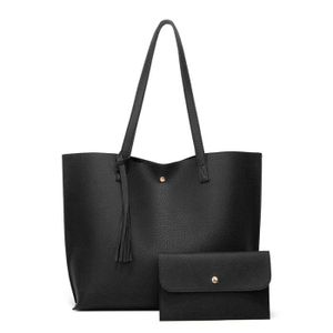 SAC À MAIN Sacs à main Femme, Grandes Capacité Poches Sac à Main,Sac à Bandoulière Shopper,Sac Souple pour le Travail et les Voyages-NOIR