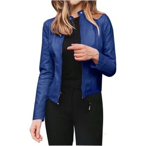 BLOUSON BLOUSON - PERFECTO - BOMBER Veste Cuir Femme Ferme