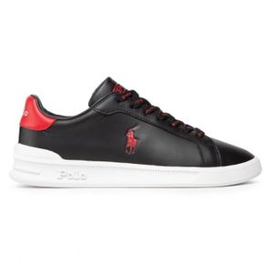 BASKET Ralph Lauren Heritage Court II Basket Homme, Noir