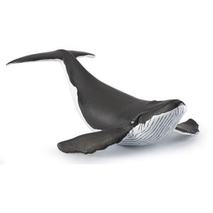 FIGURINE - PERSONNAGE Figurine Baleineau - PAPO - L'UNIVERS MARIN - Blan