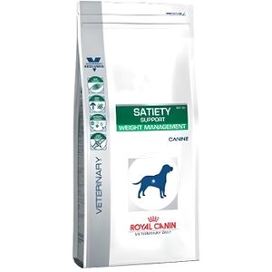 CROQUETTES Royal Canin Veterinary Diet chien satiety (ref:sat30) weight management sac 1kg5 croquettes