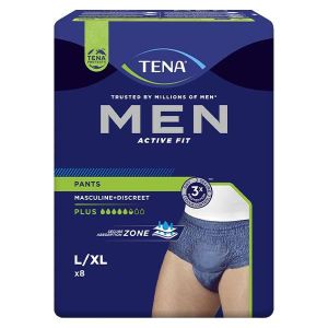 SERVIETTE HYGIÉNIQUE LOT DE 4 - TENA - Men Active fit pants plus L-XL -