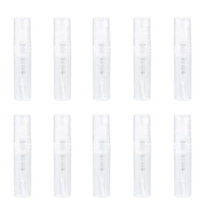 mini Bouteilles avec Atomiseur confortables /à porter Jeu de Flacons Vaporisateurs avec Mousquetons 50 mL EUROXANTY Lot de 6