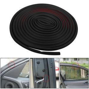 5M Bandes de protection de bord de botte de porte de voiture Garniture en  forme de T Joint de protection en caoutchouc Noir-AU