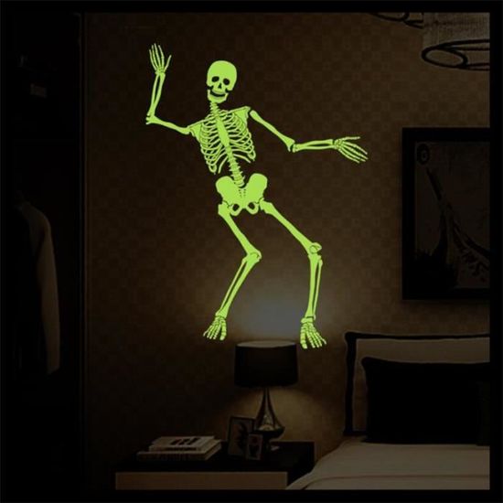 Lampe De Nuit Squelette Et Fantôme Pour Halloween, Mignons