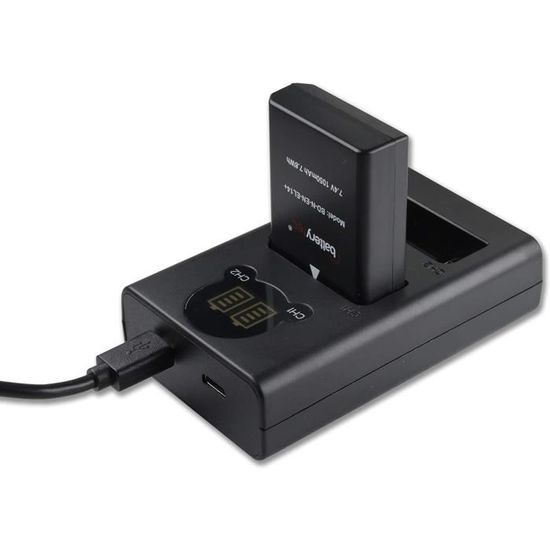 Pickle Power 2X1500mAh EN-EL14/EN-EL14a batterie e LED Dual caricatore per Nikon D5600 D5500 D5200 D5100 D3500 D3400 D3300 D3200 D3100 Df Coolpix P7800 P7700 P720 P7100 Fotocamere P7000 Pickle Power 2X1500mAh EN-EL14/EN-EL14a batterie e LED Dual caricatore per Nikon D5600 D5500 D5200 D5100 D3500 D3400 D3300 D3200 D3100 Df Coolpix P7800 P7700 P720 P7100 Fotocamere P7000