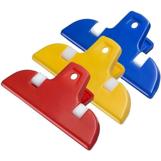 Lot De 10 Clips Colorés Pour Sac Alimentaire - Clips Pour Sac De Rangement Alimentaire Clips Colores Pour Le Stockage Des Aliments Pour La Maison La Cuisine Les Voyages Le Camping