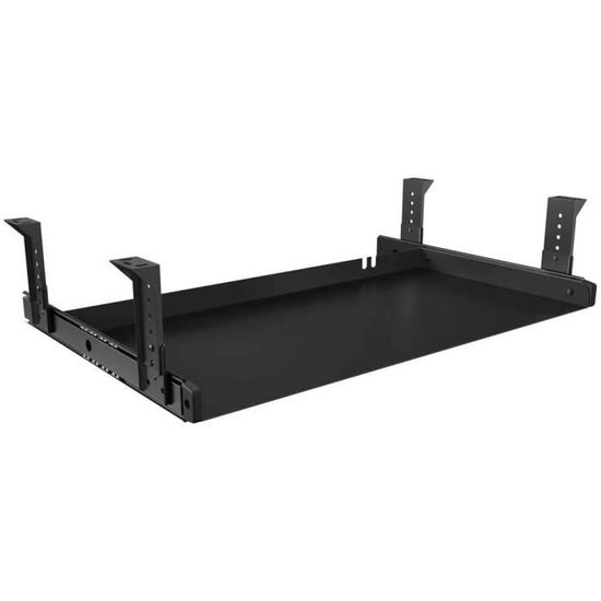 Plateau De Clavier Sous Le Bureau Matériel Tout En Métal 53 Cm- 60 Cm