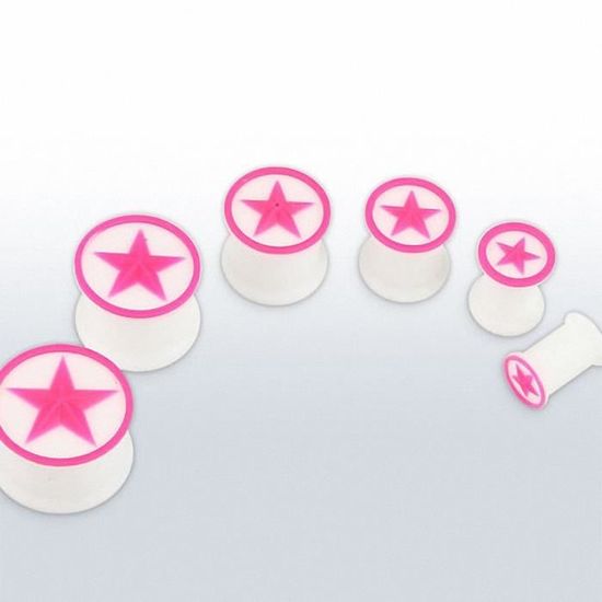 Plug d/'oreille silicone Étoile