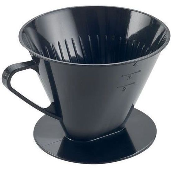 Support Filtre à Café En Bois Et Laiton - Range Tes Filtres En Forme D'éventail, Design Minimaliste
