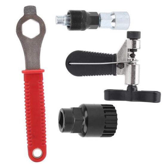Clé à Ergots Pour Pédalier Vélo – Aluminium Noir – Outil De Montage (type BB44/46)