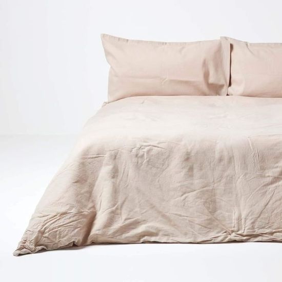 Parure De Lit Karl Lagerfeld 240x220 Cm - Housse De Couette + 2 Taies - Coton Bleu - Neuf