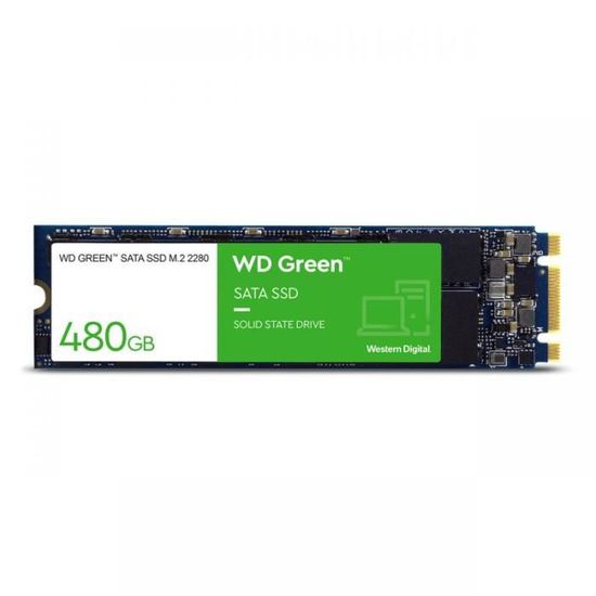 WESTERN DIGITAL SSD Green 480GB M.2 7mm SATA Gen 4 - WDS480G3G0B
