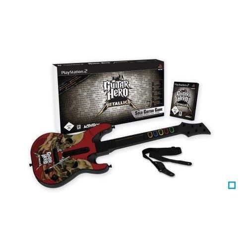 Jeu Guitar Hero Metallica PS3 - Version Française Complète En Bon état