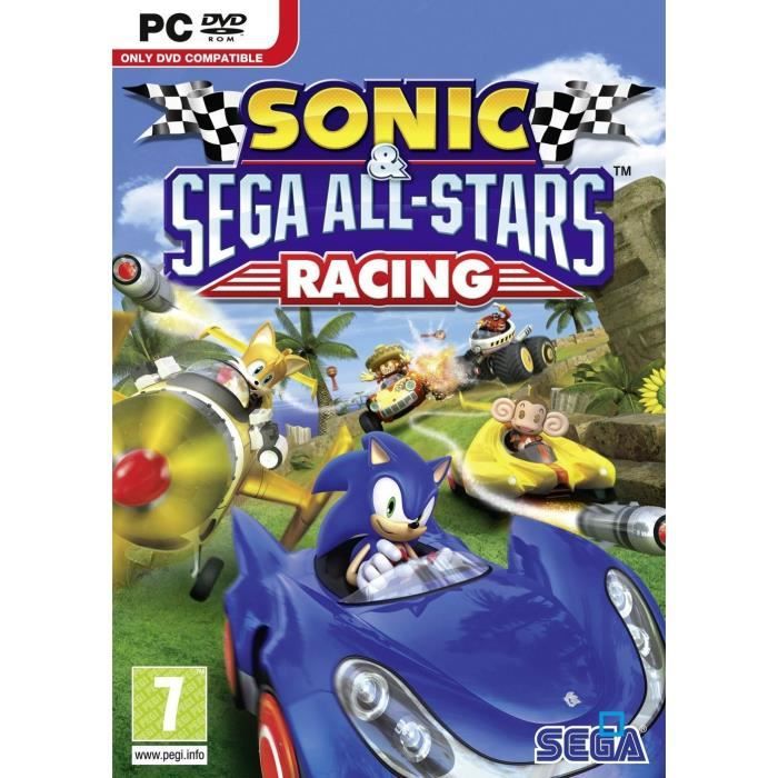 Sonic & Sega All-Stars PC / Jeu PC-Cd Rom -