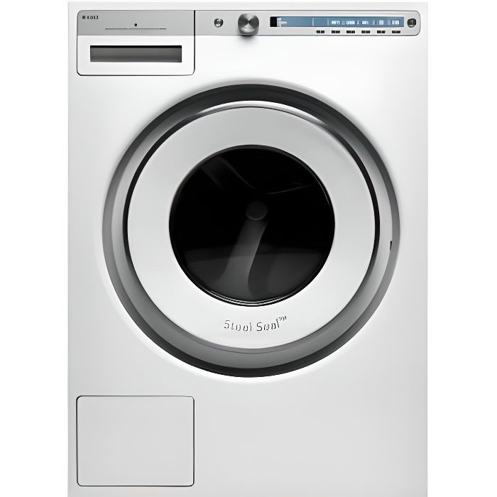 ML FRONT 11KG 1400T LCD HD B/B /A INDUCTION 23P VAPEUR BLANC