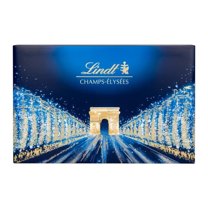 Chocolat Champs-Elysées LINDT, la boite de 44 bouchées - 469g