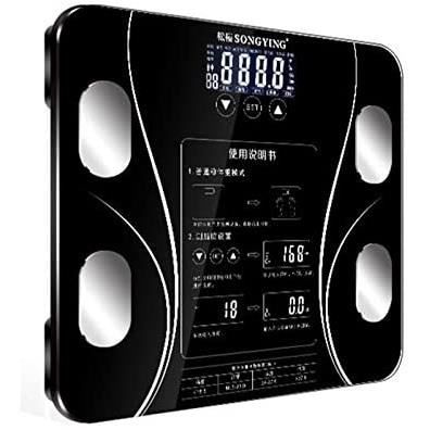 Pèse Personne Smart Body Fat Bmi Scale Échelles De Poids Humain Numériques Floor Lcd Display Body Index