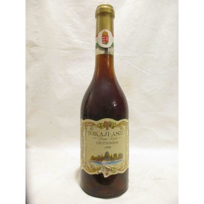 50 cl prince arpad 5 puttonyos liquoreux 1988 - tokaji hongrie