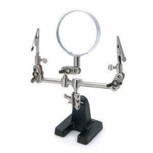 Rolson Tools - 60335 - Troisième main avec loupe - 60 mm Import Grande Bretagne…