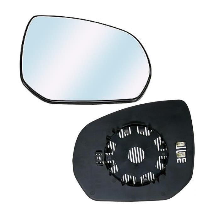 Miroir Glace Dégivrant Rétroviseur droit pour PEUGEOT 3008 de 2009 à 2013