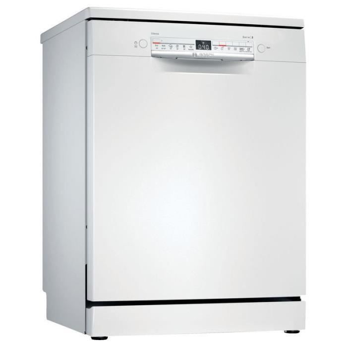 BOSCH Lave-vaisselle 60cm Posable Blanc 48dB 12 Couverts