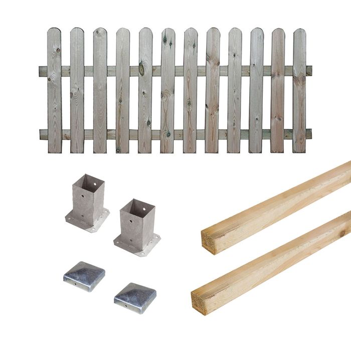 Kit barrière Coquelicot 80 à fixer