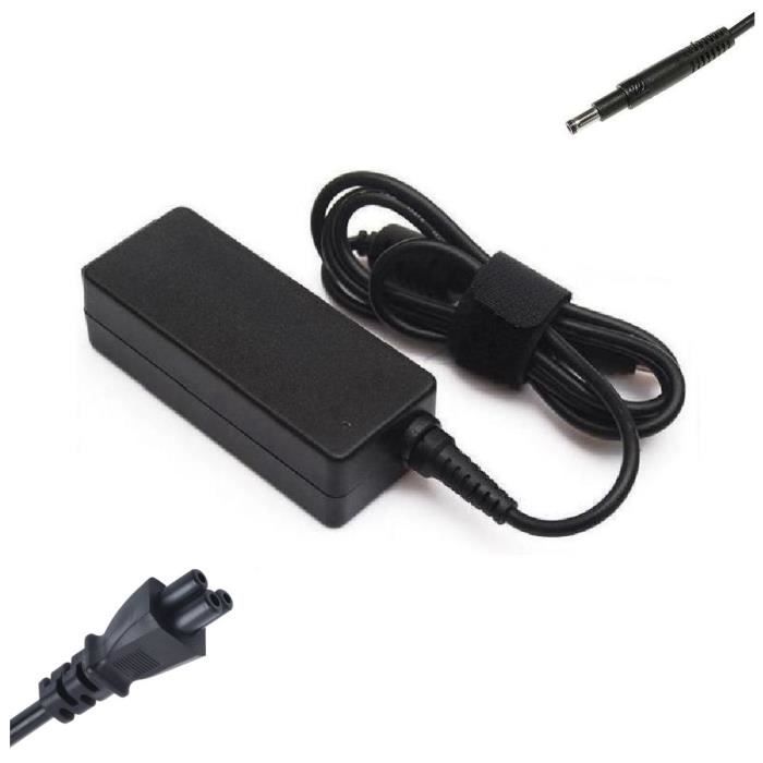 Chargeur 65w Alimentation pour HP Sleekbook Envy Pavilion Spectre L'embout du chargeur: 4.8mm * 1.7mm