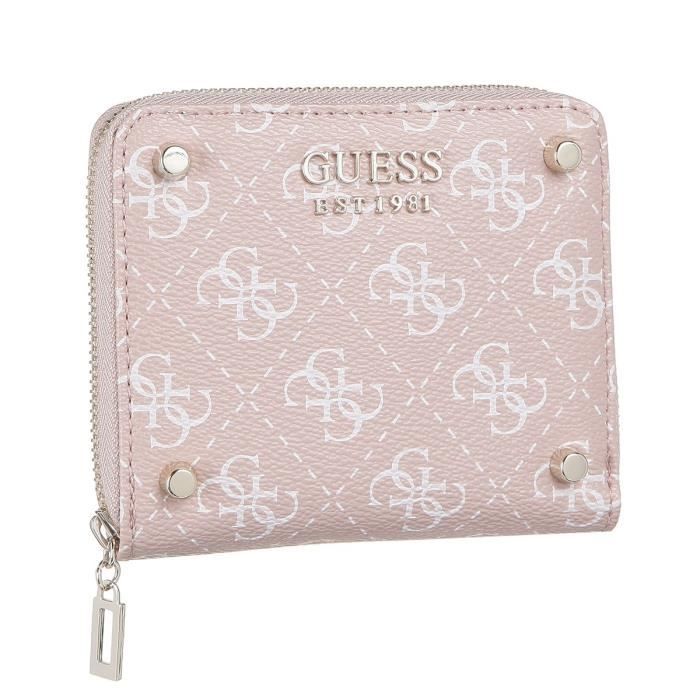 GUESS Portefeuille Rosewood Rose Femme