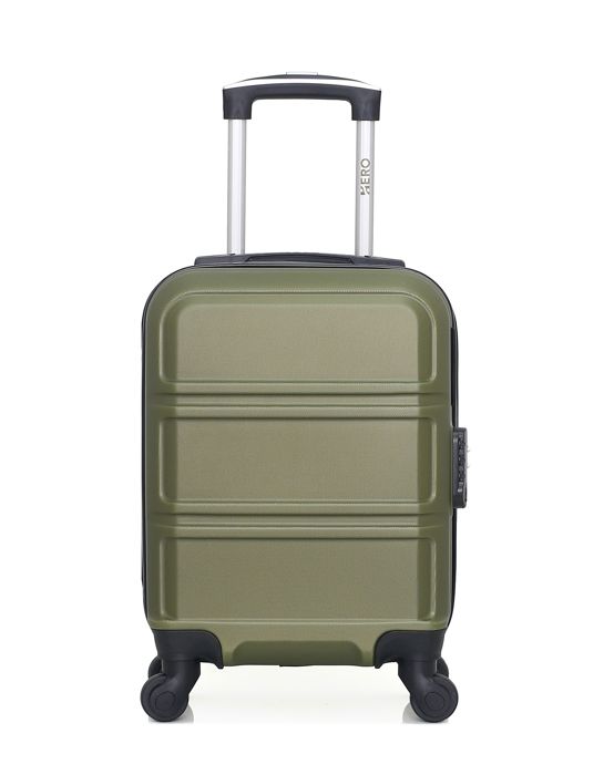 HERO - Valise Cabine XXS ABS UTAH 46 cm 4 Roues - Kaki