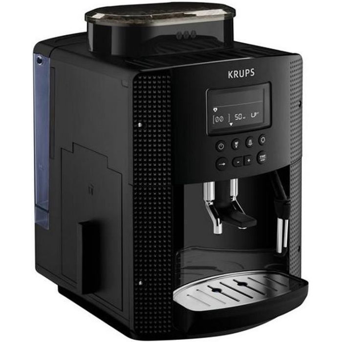 krups - robot café 15 bars noir - yy4147fd