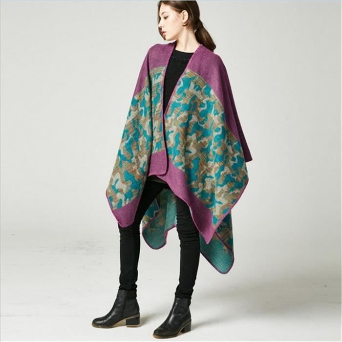 Poncho Cardigan Femme /Cape Poncho Femme Tricot