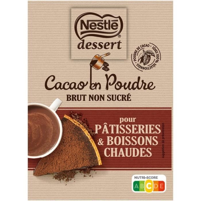NESTLE - Dessert 100% Cacao 250G - Lot De 4