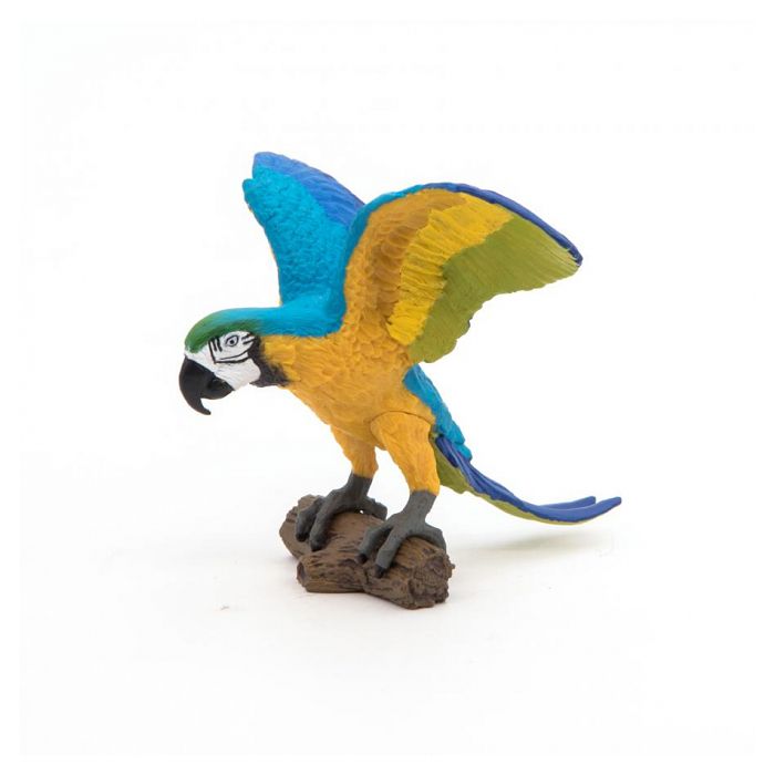 PAPO Figurine Perroquet Ara - Bleu