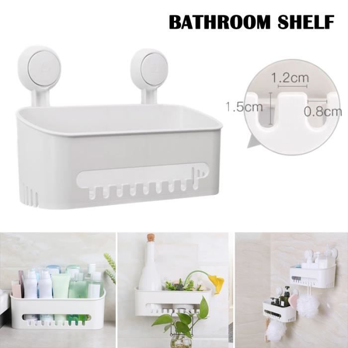 Bains Etagere Murale Ventouse