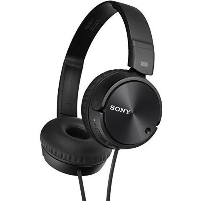 SONY - Casque arceau noir antibruit